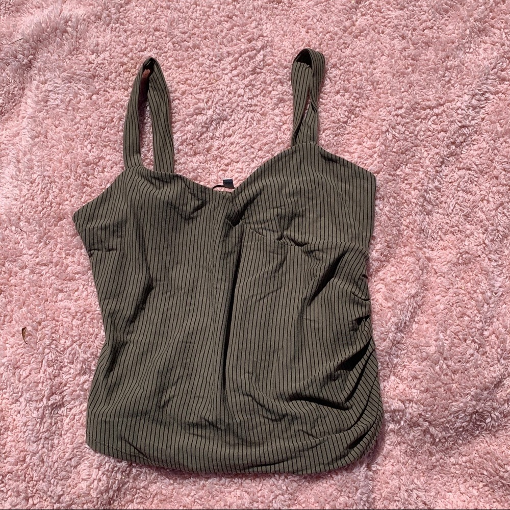 NWOT Express One Eleven ruched top